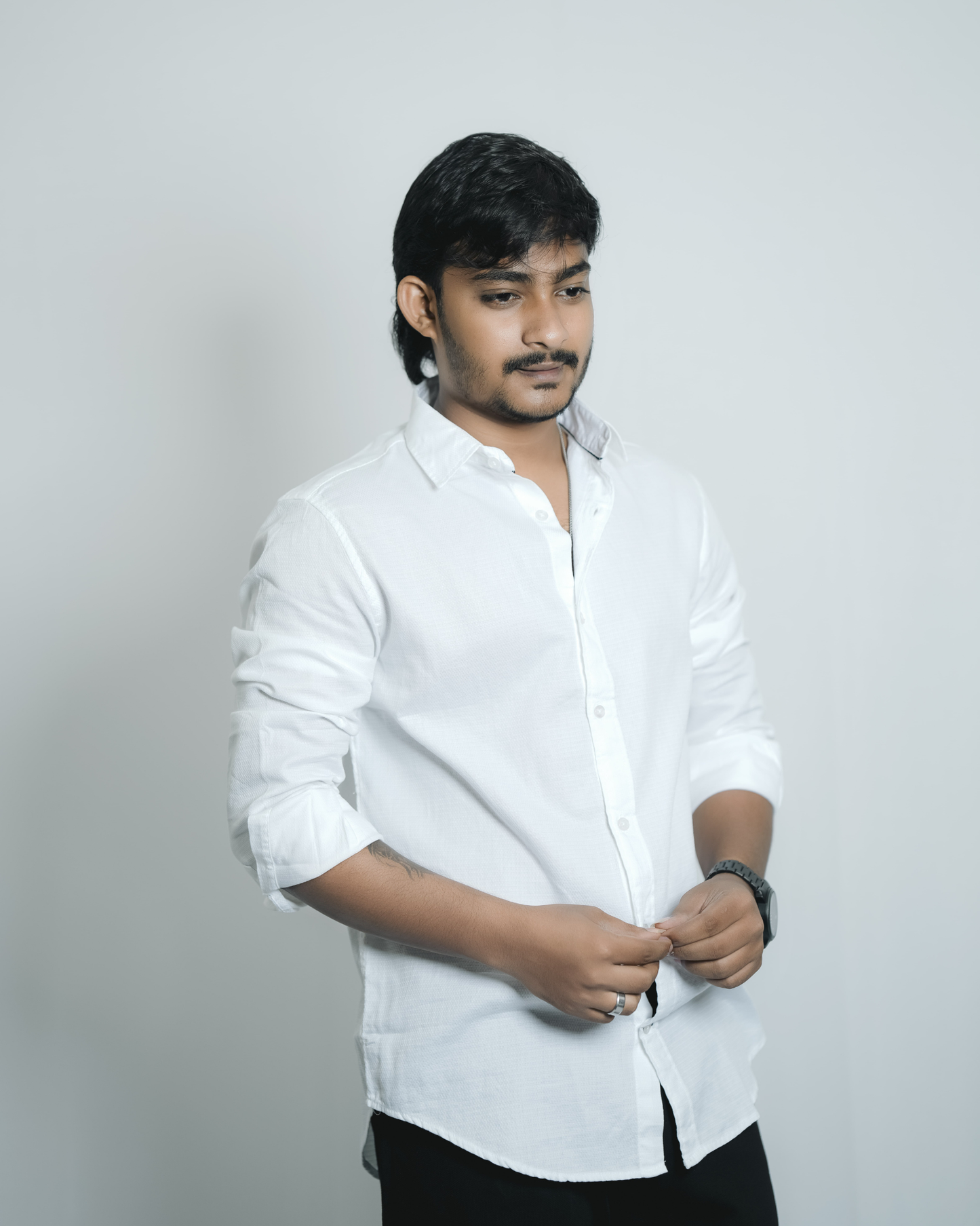 Classic White Shirt- Slim Fit