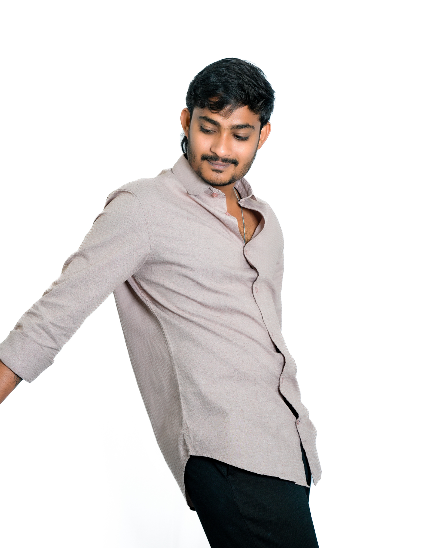 Pichee Beige Shirt – Subtle & Stylish