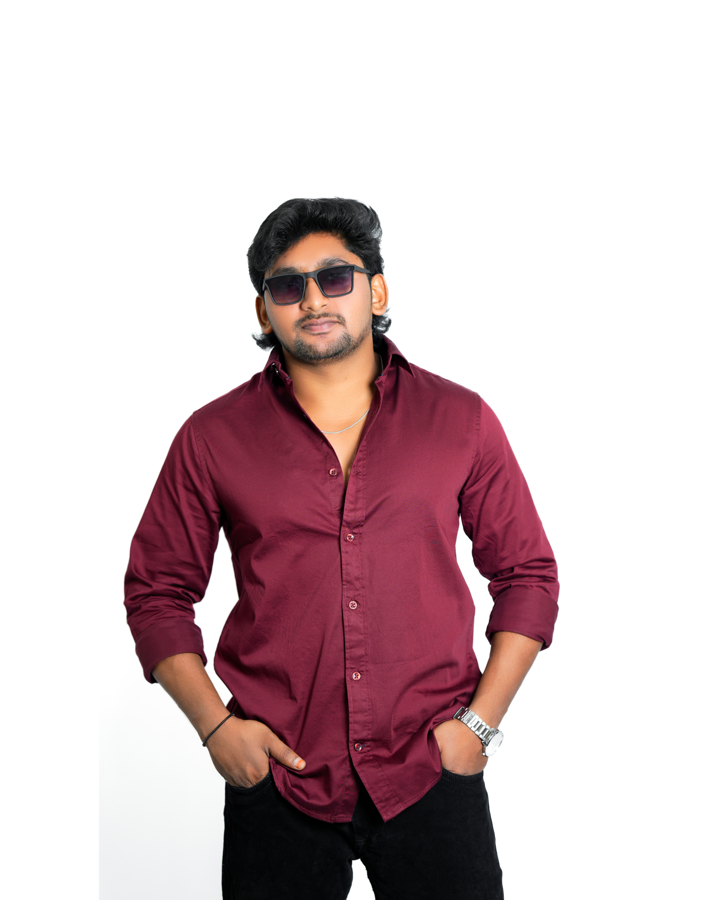 Maroon Shirt – Effortless Style & Comfort