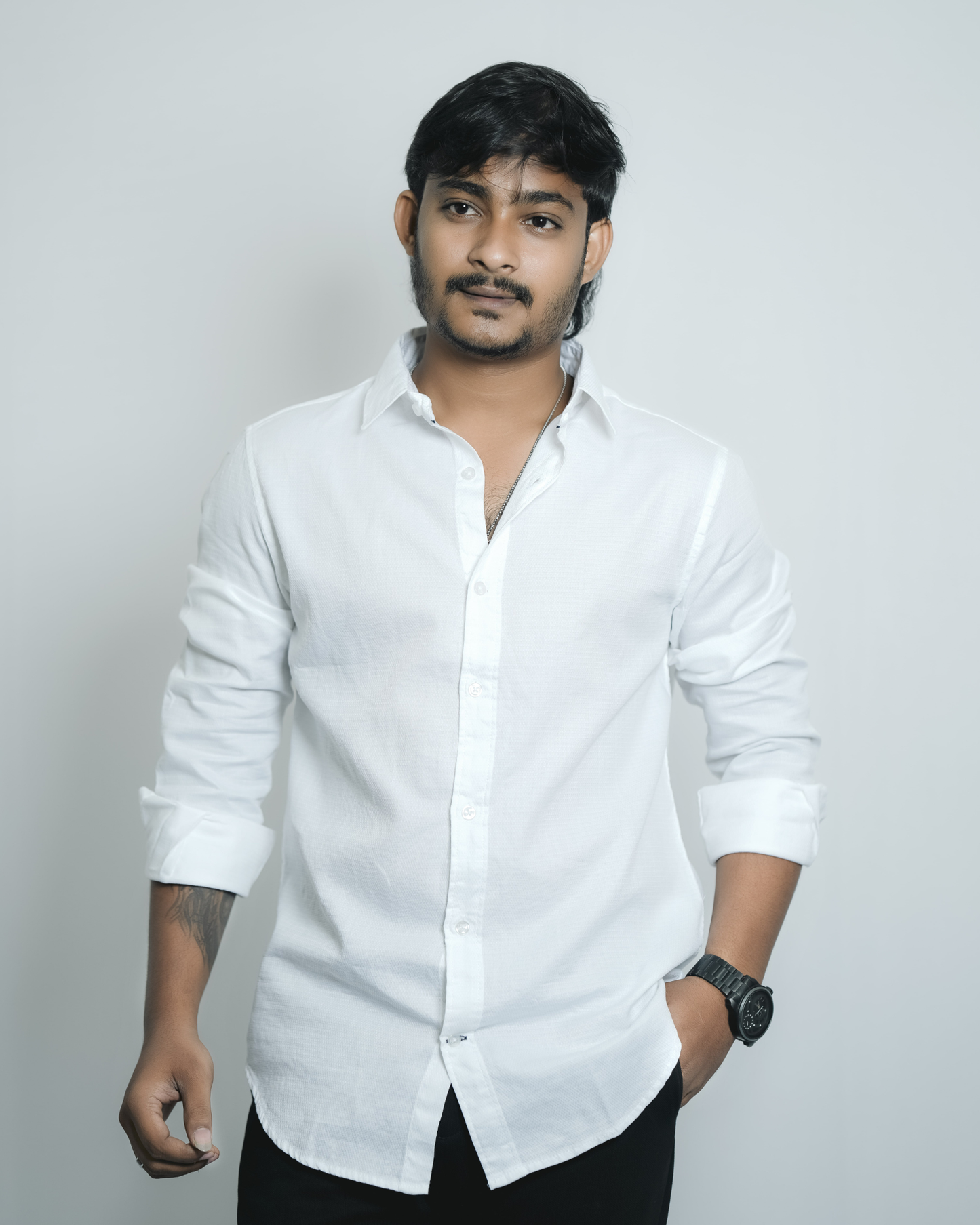 Classic White Shirt- Slim Fit