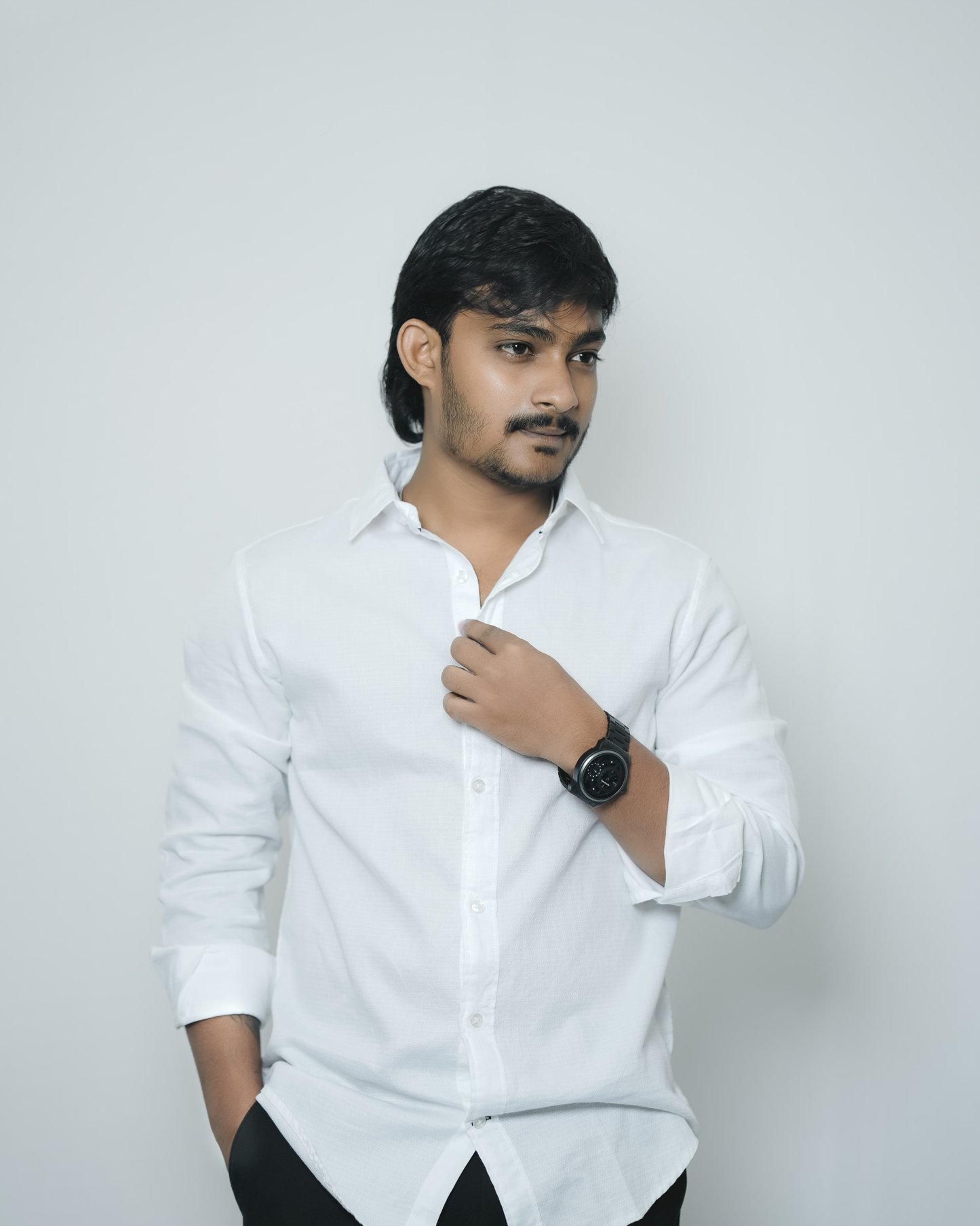 Classic White Shirt- Slim Fit