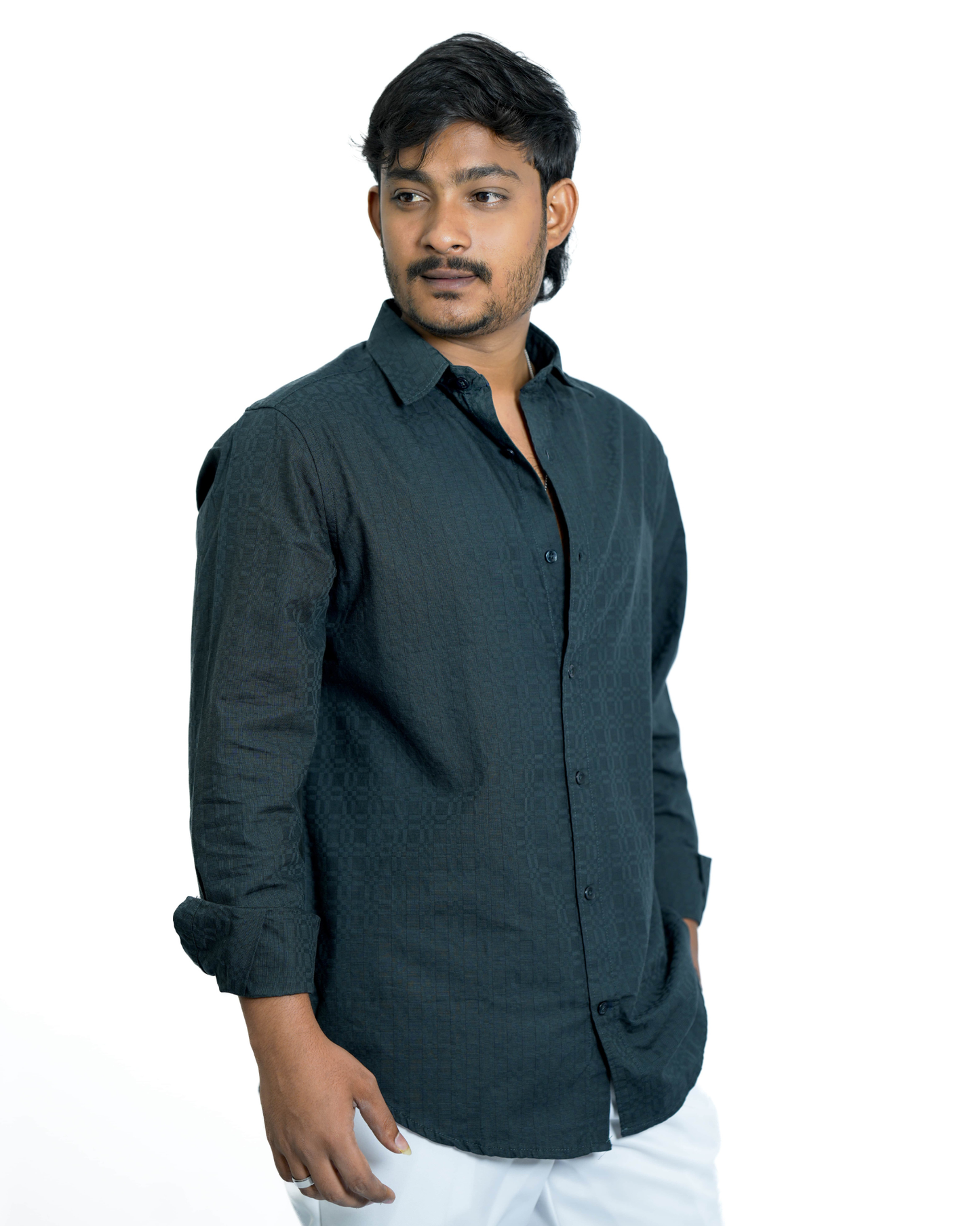 Teal Green -Slim fit