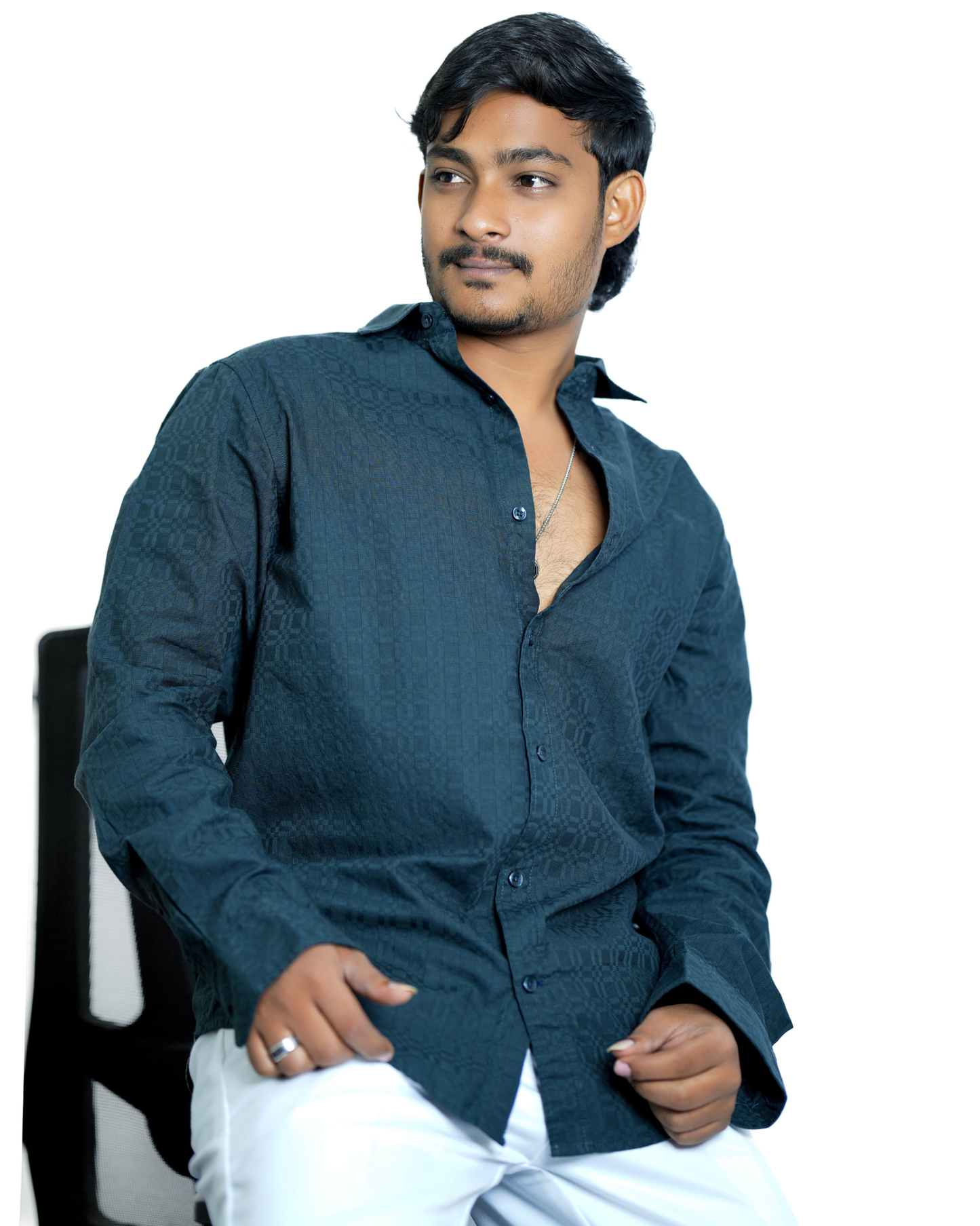 Teal Green -Slim fit