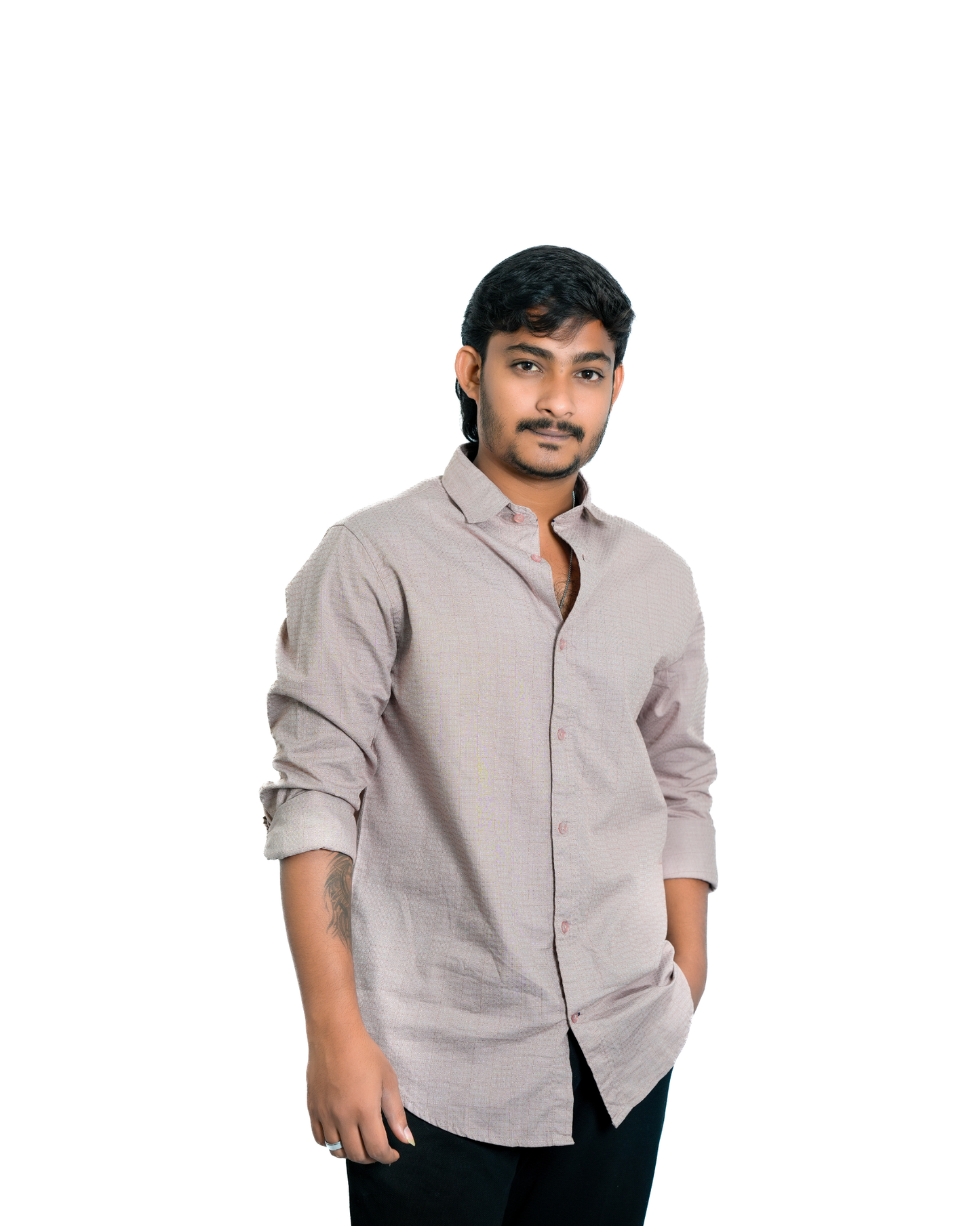 Pichee Beige Shirt – Subtle & Stylish